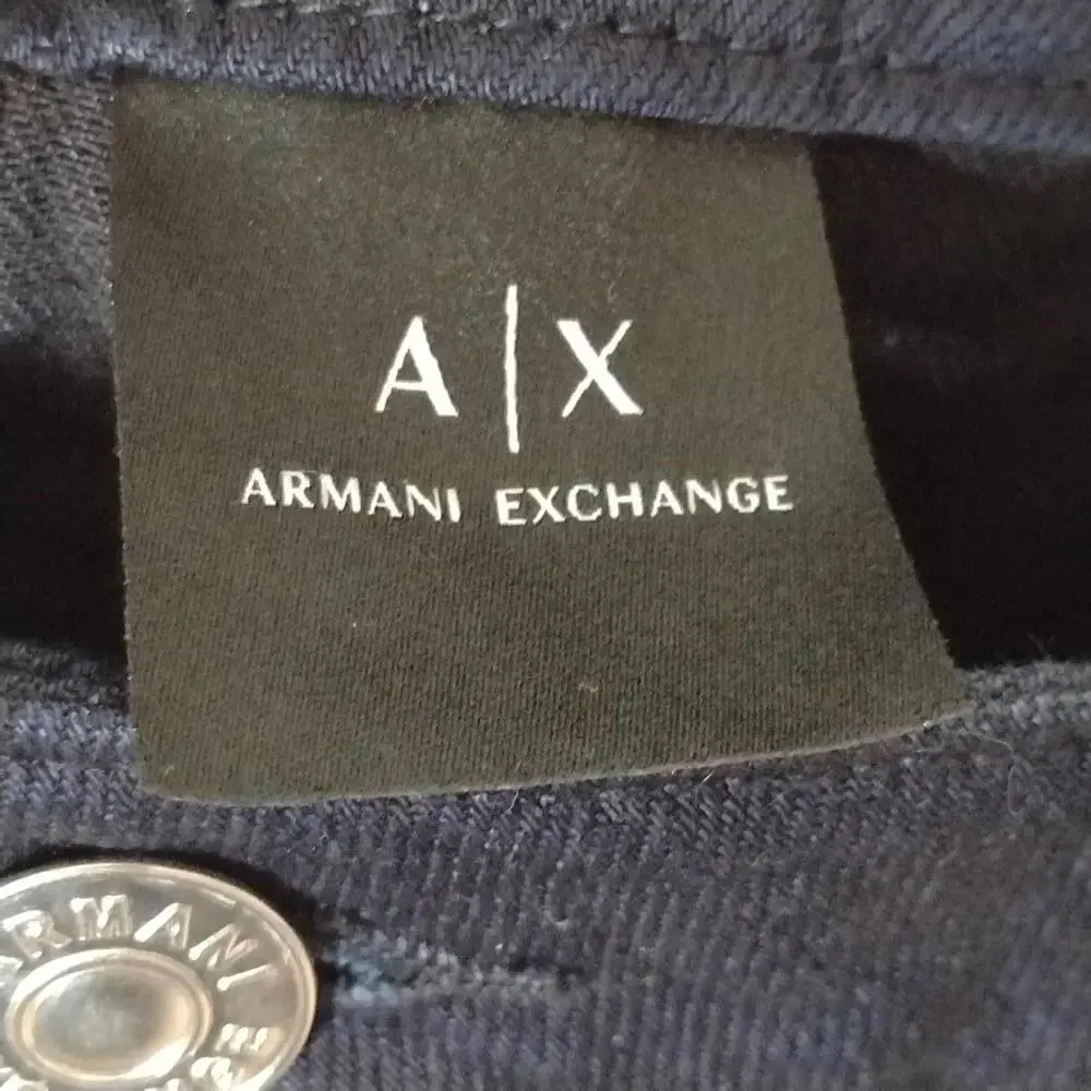 NWT Armani Exchange Men's Navy/Oversized Pleated Cargo Pants Size 38